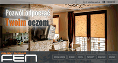 Desktop Screenshot of fen-rolety.pl